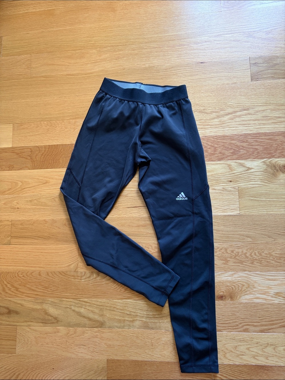 adidas Kids Navy-Black Athletic Leggings